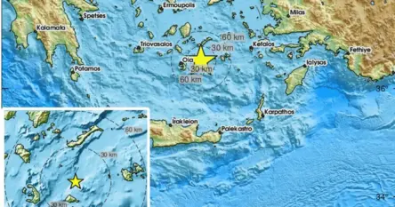 Niz zemljotresa pogodio otok Santorini, vlasti proglasile vanredno stanje