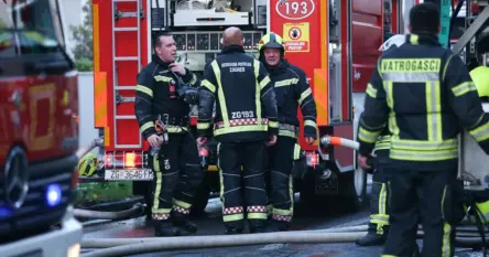 Veliki požar u Hrvatskoj, izgorjelo sedam stanova. Evakuirani svi stanari