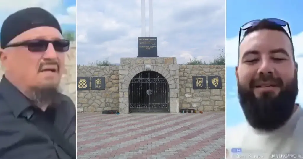 Napad na BiH": Objavljen snimak osoba koji su oskrnavili spomenik HVO-u,  policija otkrila ko su