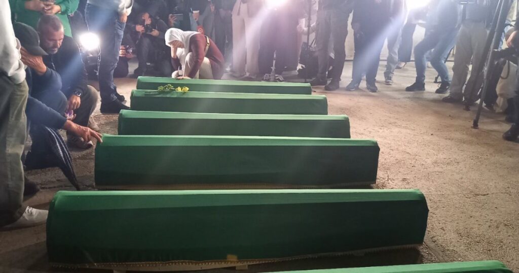 tabuti srebrenica potocari